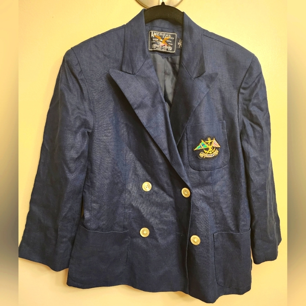 Boys Linen American Living Blazer